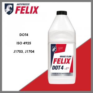 Жидкость тормозная DOT-4  910 гр FELIX